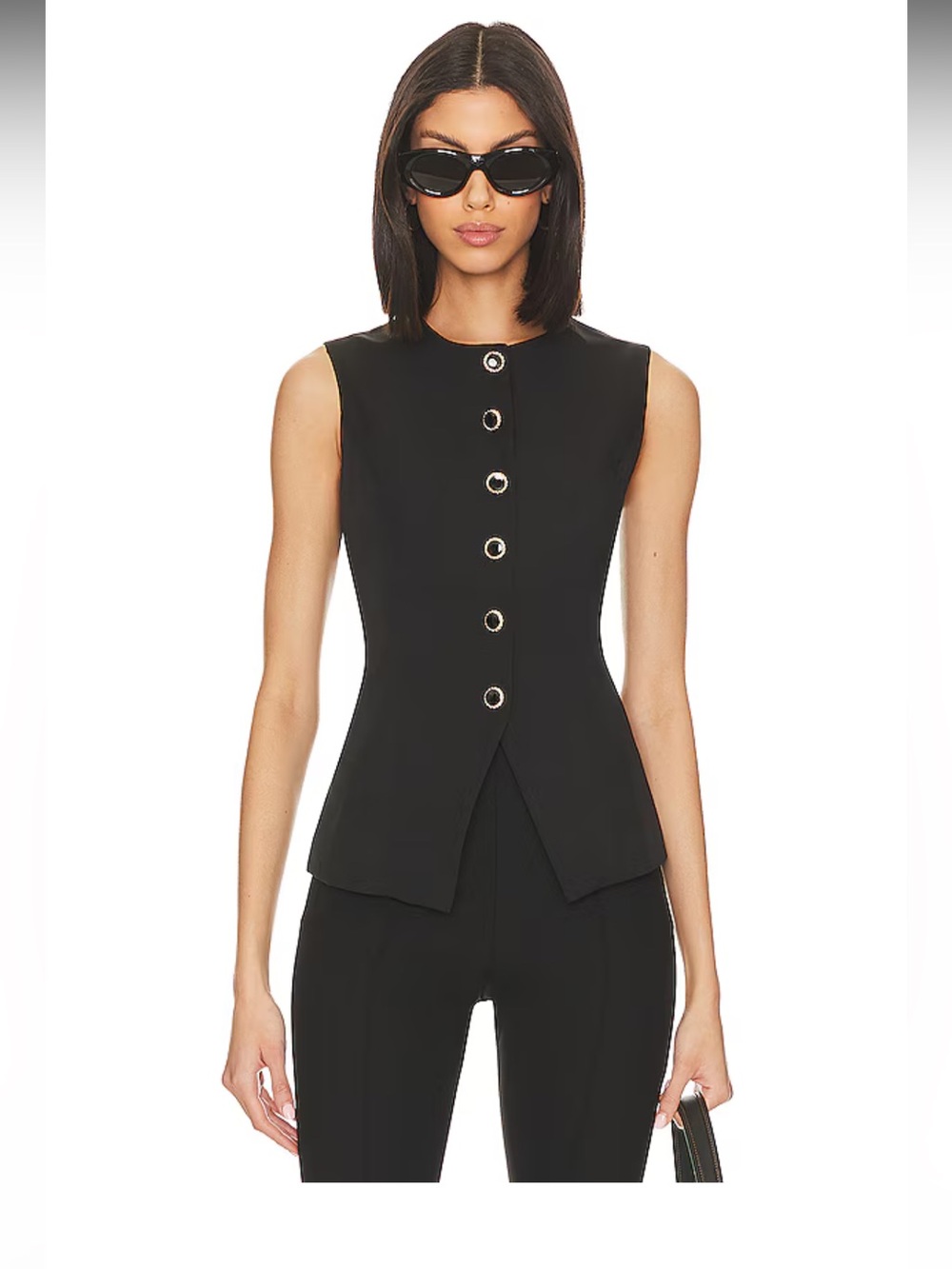 SNDYS Emiliana Top Small Black NEW